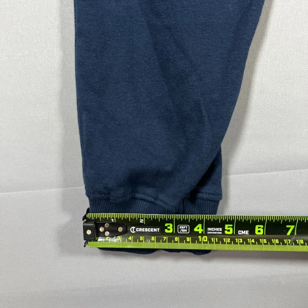 True Religion‎ Jogger Pants Mens XL Navy Cotton Athletic Gym Workout Drawstring